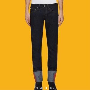 HELMUT LANG Masc Josephine Lo drainpipe denim jeans